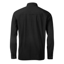 Halti Leiri Mens Long Sleeve Check Shirt - Black Print, Extra Large Back