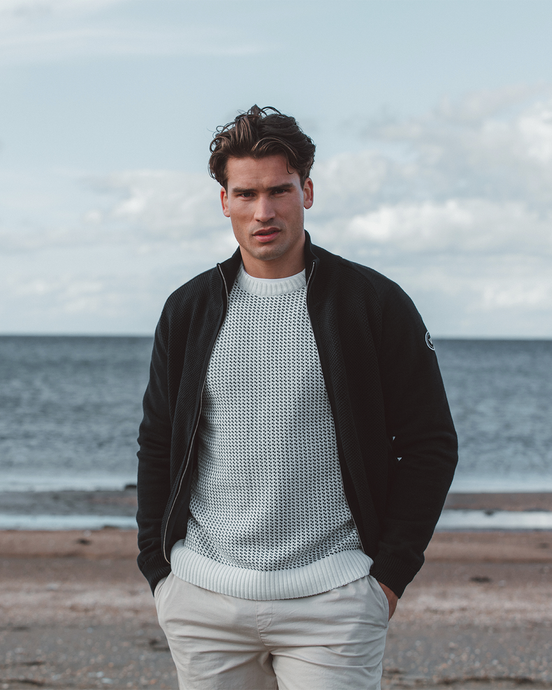 Holebrook Sweden Ingo Full-Zip Windproof Sweater layer