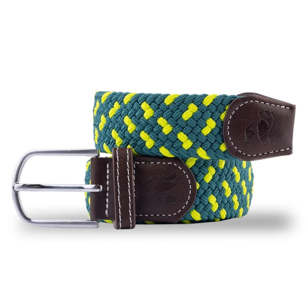 Swole Panda Recycled Woven Belt - Green / Lime (NEW) – Katherine Swole Panda Recycled Woven Belt - Green / Lime (NEW) – Katherine