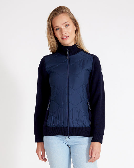 Holebrook Sweden Lola Full-zip Windproof Jacket navy