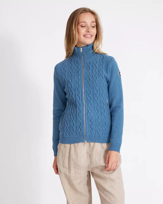 Holebrook Sweden Marianne Full-zip Windproof Jacket copen blue