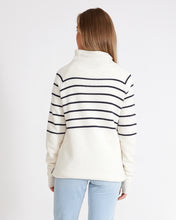 Holebrook Sweden Martina Windproof Sweater off-white/navy back