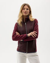 Holebrook Sweden Mimmi Full-zip Windproof Jacket Maroon Red front