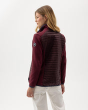 Holebrook Sweden Mimmi Full-zip Windproof Jacket Maroon Red back