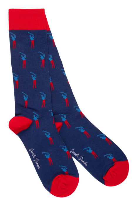 Swole Panda Bamboo Socks - Golf
