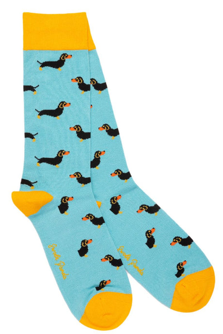 Swole Panda Bamboo Socks - Sausage Dogs dachshunds