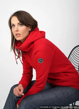 Pelle P Womens P-Hoodie Sweatshirt race red model