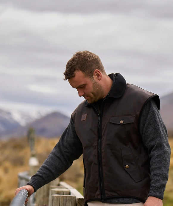 Swanndri Foxton Oil Skin Vest