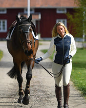 Holebrook Sweden Mimmi Ladies Windproof Cotton Jacket White navy model