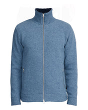 Holebrook Sweden Mans Zip Windproof Jacket faded blue front