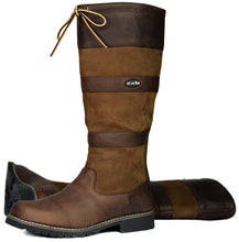 Orca Bay Orkney Waterproof Leather Country Boots Brown