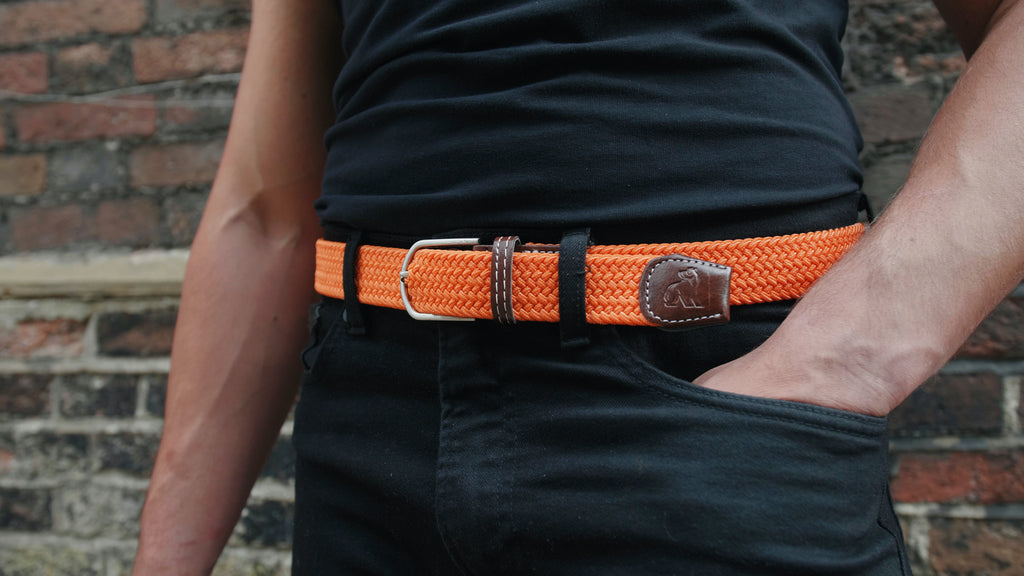 orange waist belt