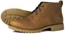 Orca Bay York Mens Nubuck Leather Lace Up Boots Sand