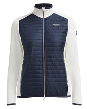 Holebrook Sweden Mimmi Ladies Windproof Cotton Jacket White Navy