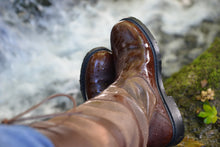Orca Bay Orkney Waterproof Leather Country Boots Brown