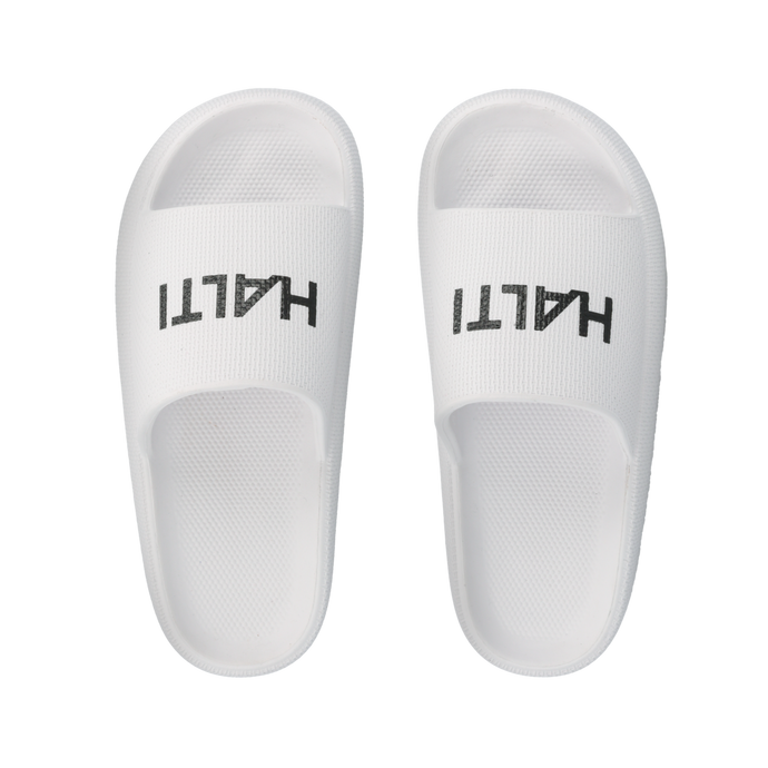 easy 2 shower sandals white straps