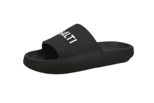 easy 2 shower sandals black side