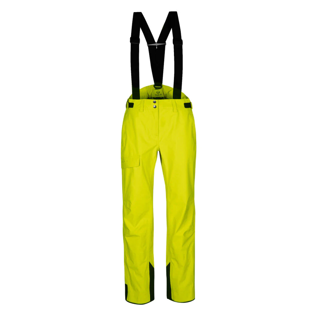 Halti Settler Mens 3 Layer Drymax Ski Pants - Sulphur Spring Yellow, Medium Front