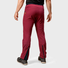 Halti Adrenaline Mens Stretch Lite Pants -  Cabernet Red  Medium Low Zipper