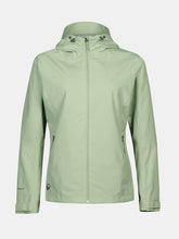 Halti Forter Womens Drymaxx Shell Jacket  smoke green front