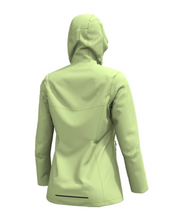 Halti Forter Womens Drymaxx Shell Jacket shadow lime back