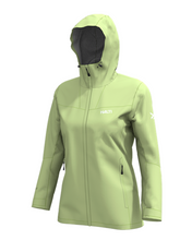 Halti Forter Womens Drymaxx Shell Jacket shadow lime front