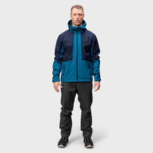 Halti Forter Mens Drymaxx Shell Jacket seaport blue model front