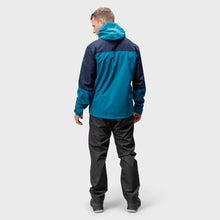 Halti Forter Mens Drymaxx Shell Jacket seaport blue model back