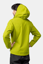 Halti Forter Mens Drymaxx Shell Jacket grenoble green hood