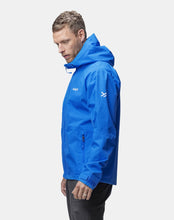 Halti Forter Mens Drymaxx Shell Jacket electric blue side model