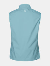 Halti Pallas Evo Womens X-stretch Sleeveless Vest touraline blue back