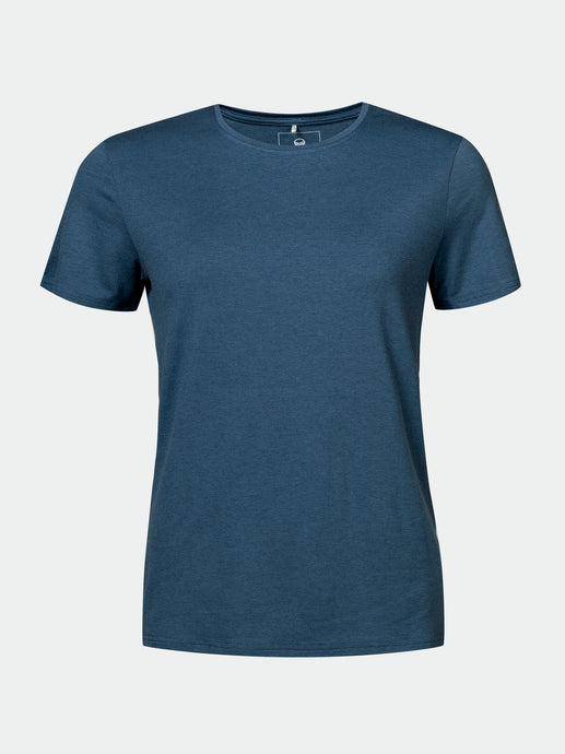 Halti Tuntu II Womens Merino Active T-shirt indian blue front