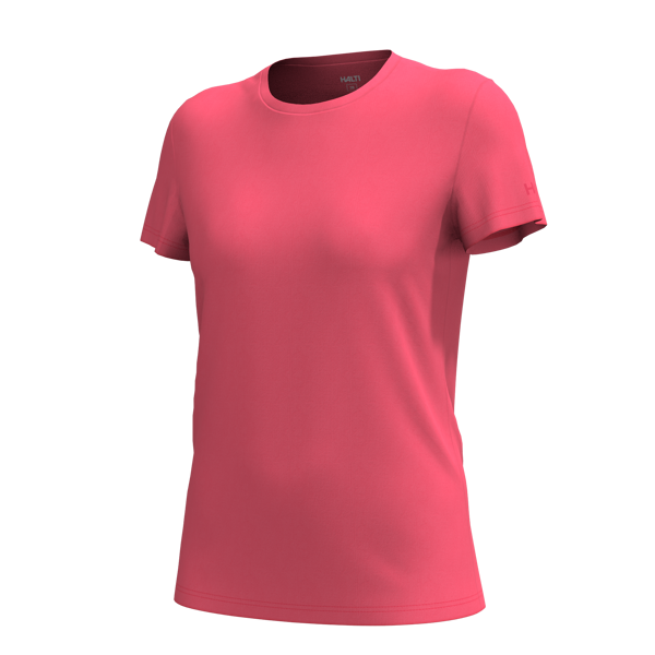 Halti Kalteva Womens Trekking T-shirt paradise pink front