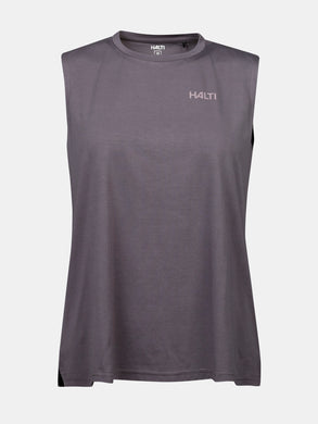 Halti Kalteva Womens Trekking Sleeveless Top fog lilac front