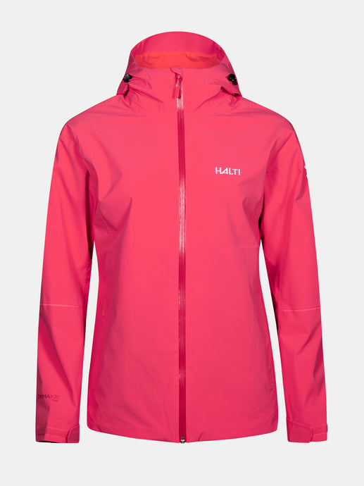 Halti Staala Womens DrymaxX Waterproof Jacket power red front
