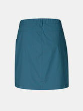 Halti Pallas Cool Womens X-stretch Skort indian blue back