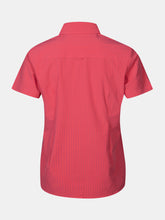 Halti Samoy Womens Short Sleeve Shirt paradise pink back