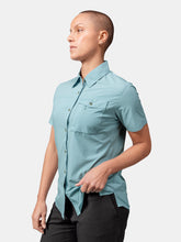Halti Samoy Womens Short Sleeve Shirt model side