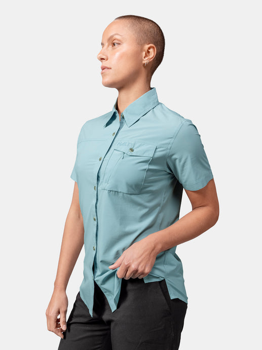 Halti Samoy Womens Short Sleeve Shirt model side