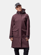Halti Tokoi II Womens Drymaxx Parka Jacket Fudge Maroon front