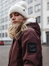 Halti Tokoi II Womens Drymaxx Parka Jacket Fudge Maroon purple