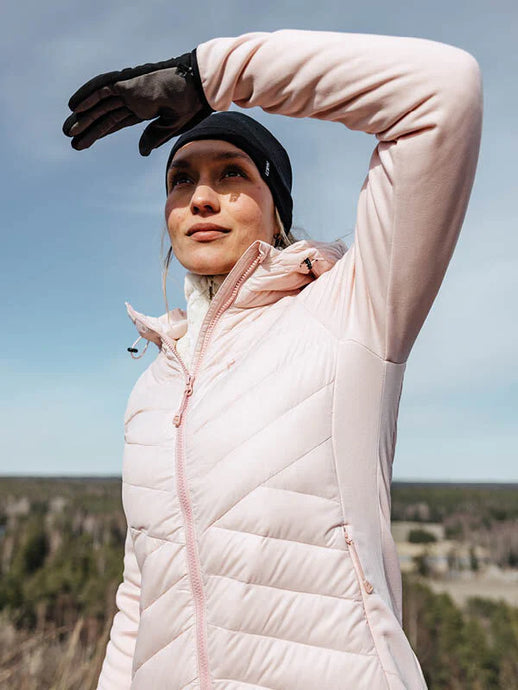 Halti Huippu Womens Down Hybrid Jacket Model