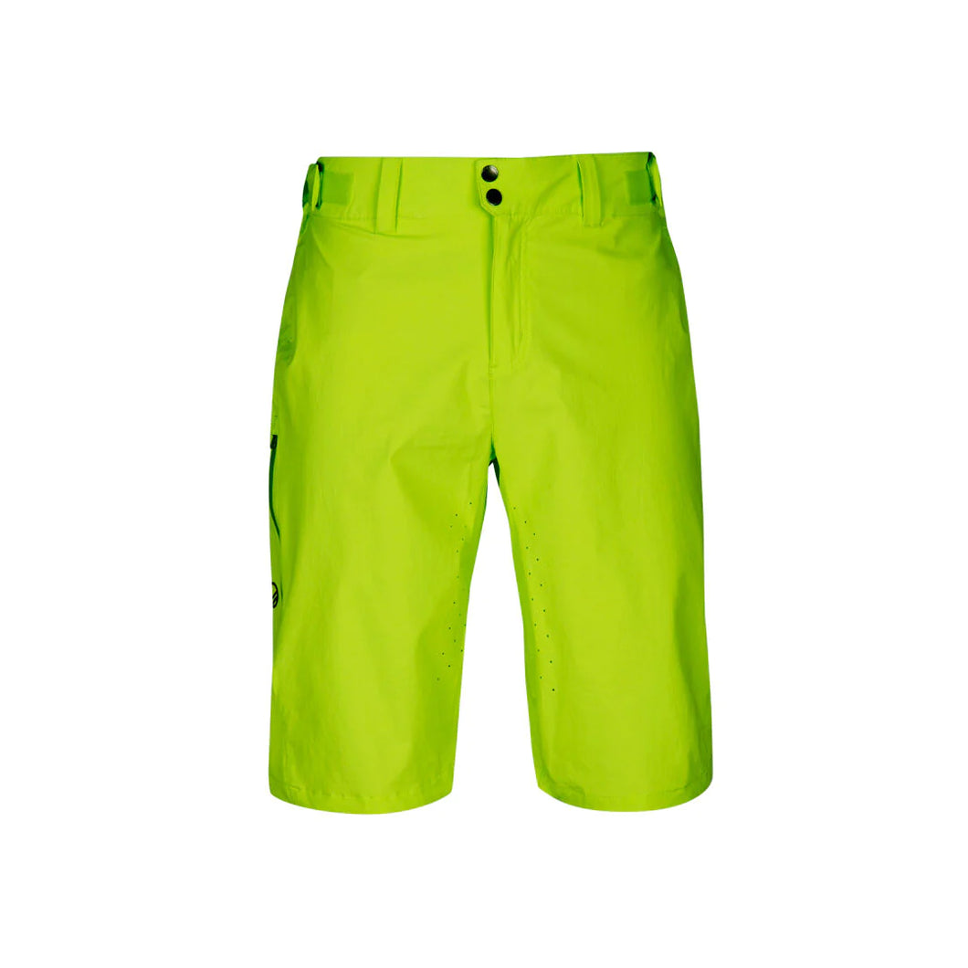 Halti Tracks Mens X-Stretch Shorts -  Acid Lime Green  Medium Front