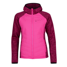 Halti Streams Womens Hybrid Knit Layer Jacket pink glo