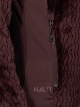 Halti Thermel Women’s Layer Jacket fudge maroon zip pockets