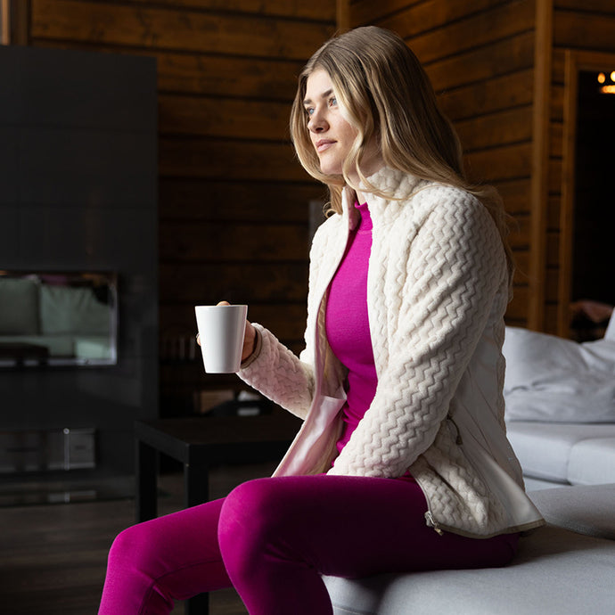 Halti Thermel Women’s Layer Jacket Eggnog Biege