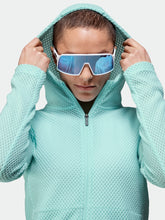 Halti Ultramove Womens Hoodie Jacket tanager turquoise hood