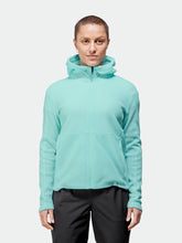 Halti Ultramove Womens Hoodie Jacket tanager turquoise full zip