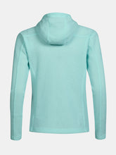 Halti Ultramove Womens Hoodie Jacket tanager turquoise hood back
