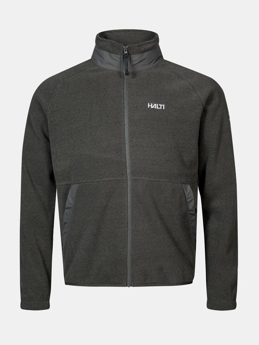 Halti Soolo Men's Layer Fleece Jacket chimera grey front